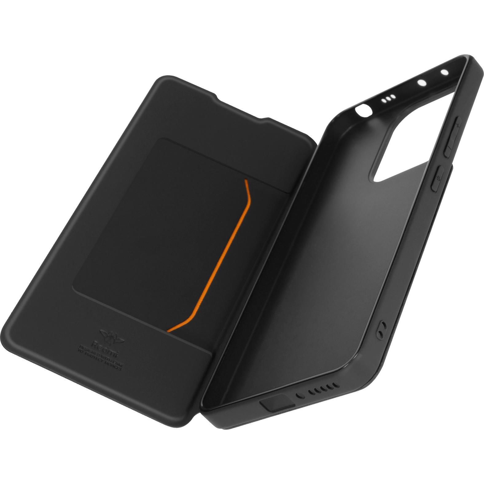 Thumbnail - Xiaomi Made for Bookcase with Necklace für Redmi Note 13 4G - black (Xiaomi Redmi Note 13), Smartphone Hülle, Schwarz