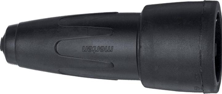 Produktbild Merten Schwere Vollgummi-SCHUKO- 173091 Kupplung schwarz