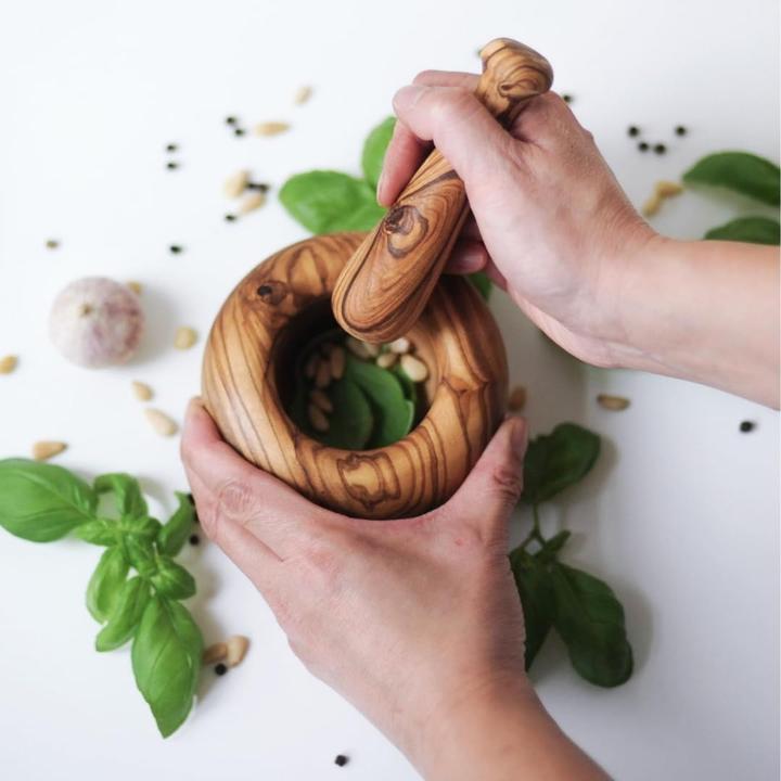 Image du produit Hofmeister Holzwaren Mörser mit Stössel