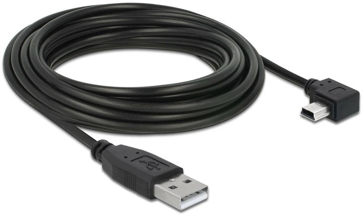 Image du produit Delock USB-A - USB mini-B coudé (5 m, USB 2.0, 2.50 W)