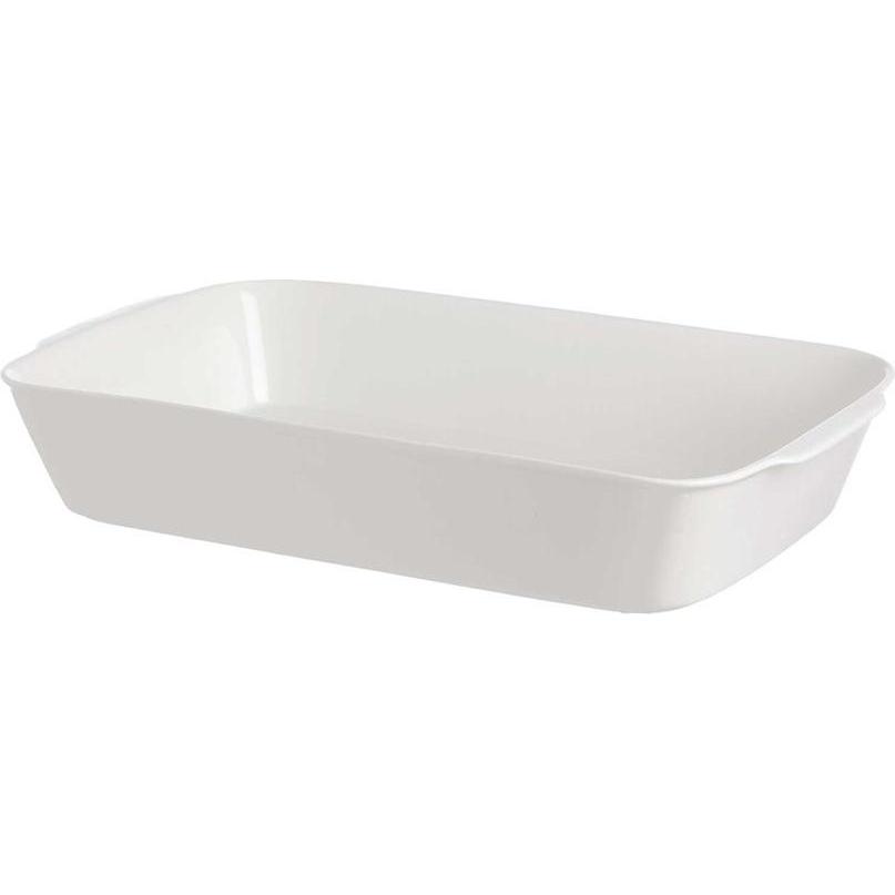 La Porcellana Bianca Anghiari Auflaufform - Weiss 26 x 15 cm, Auflaufform, Weiss