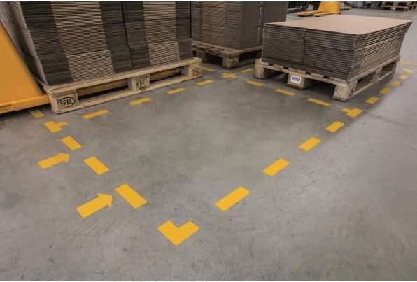 Produktbild Durable Signalaufkleber für den Boden Form