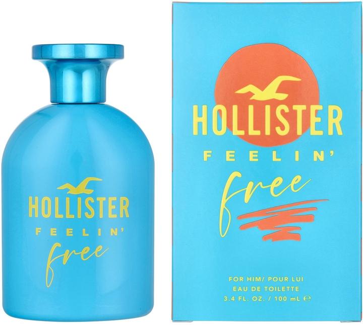 Hollister FEELIN FREE 100ml Eau De Toilette EDT (Eau de toilette, 100 ml)