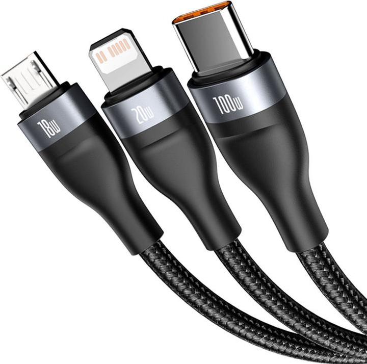 Image du produit Baseus 3in1 (1.20 m)