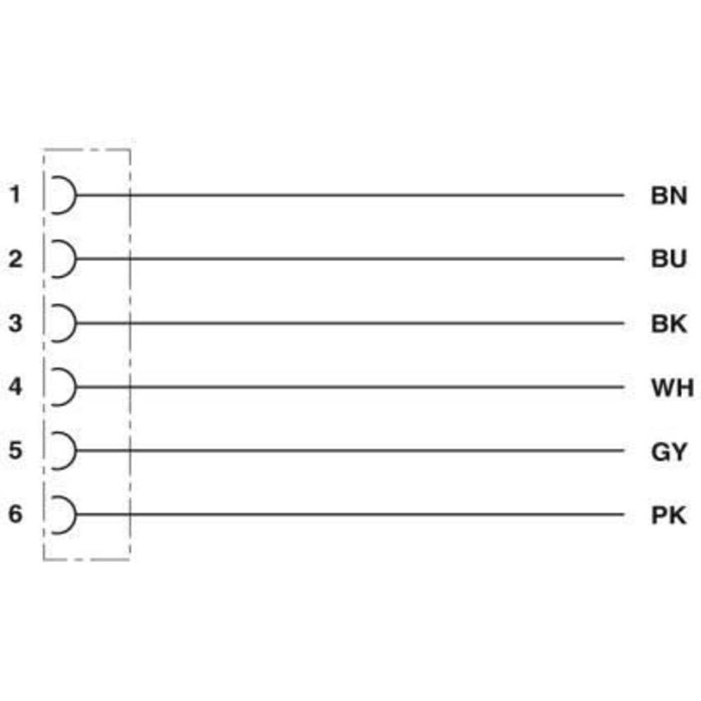 Thumbnail - Phoenix Contact Sensor-/Aktor-Steckverbinder, Elektronikkabel + Stecker, Schwarz