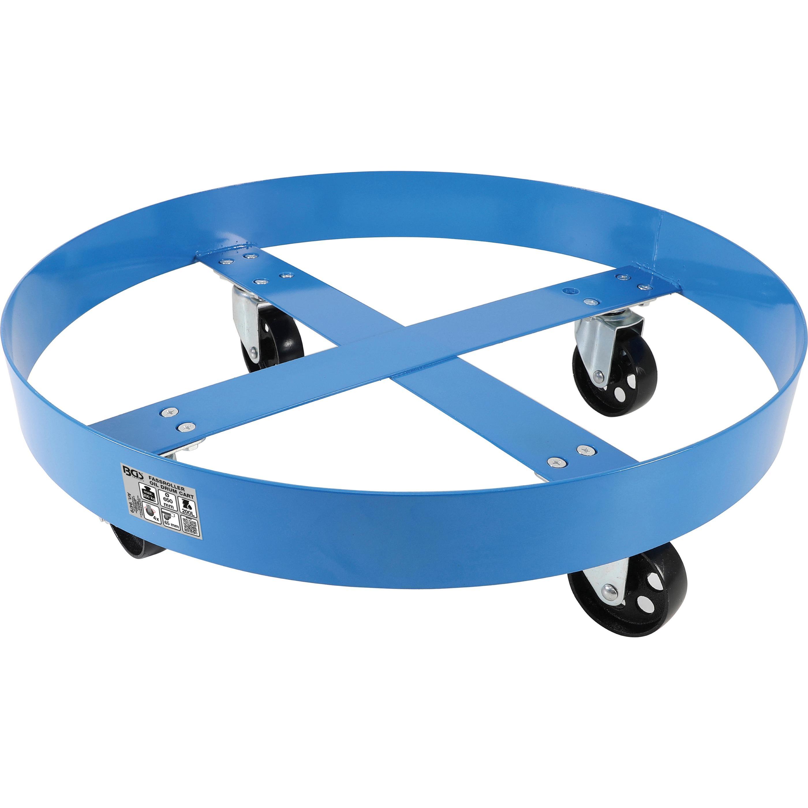 BGS, Transportwagen, Fassroller Standardgrösse für 200 - l - Fässer (200 kg)