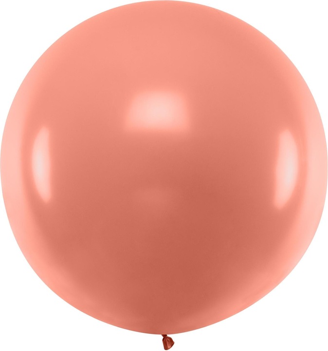 Produktbild Partydeco Luftballon Gross Metallic 1 m, Rosegold