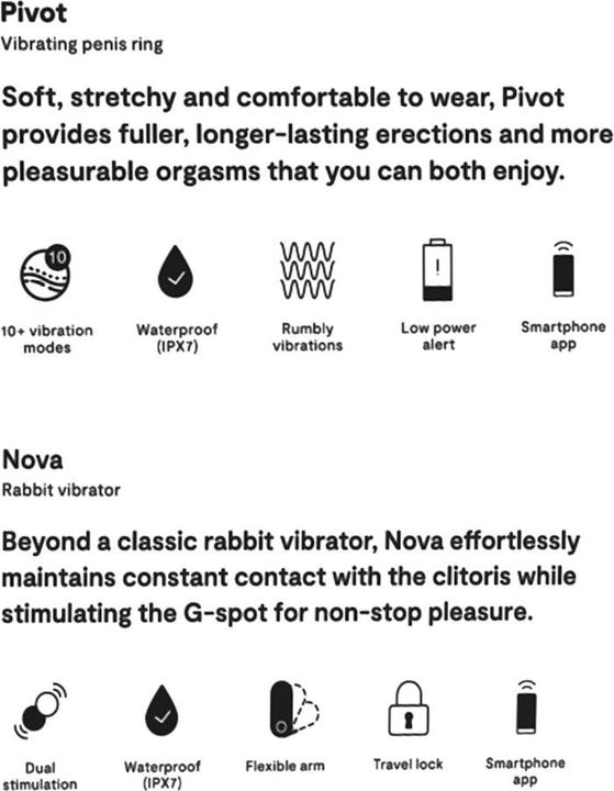 Actual product image We-Vibe Date Night Collection
