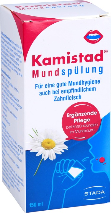 Produktbild Stada Kamistad Mundspuelung, 150 ml LOE (150 ml, Mundspülung)