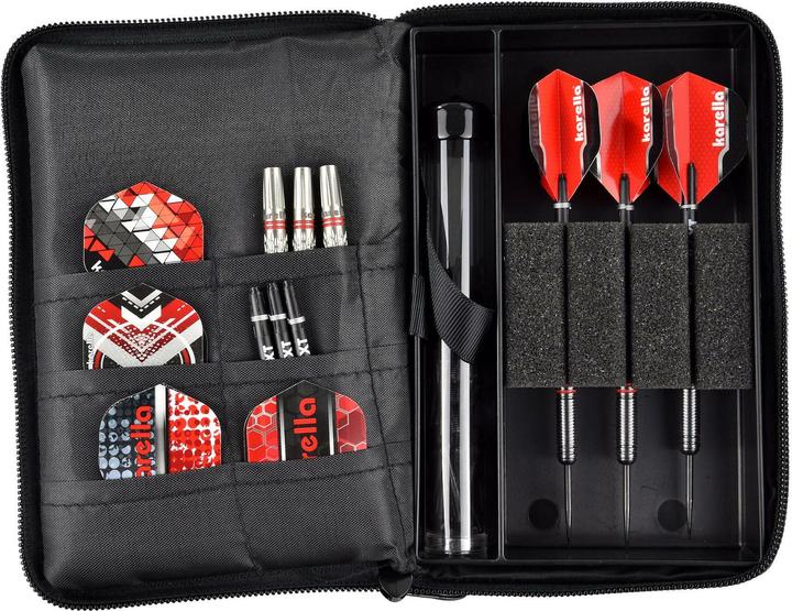 Produktbild Karella Darttasche The Pak Schwarz