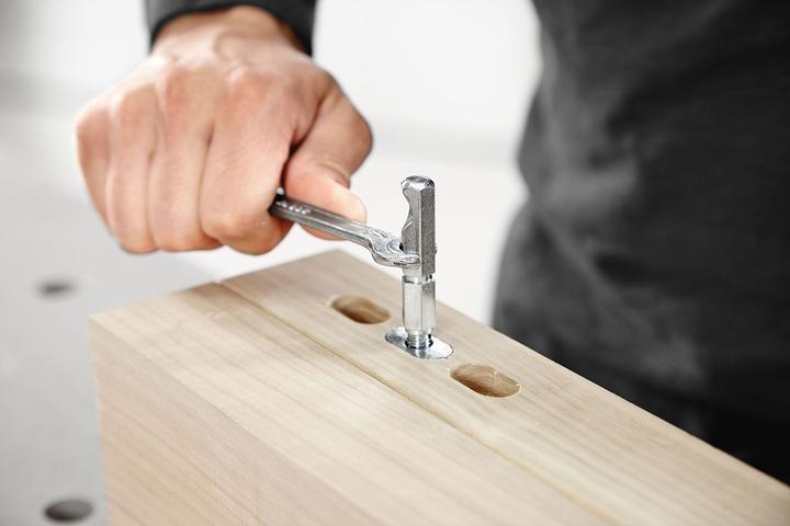 Actual product image Festool DOMINO corner and surface connectors Anchor bolts (Corner connectors, 32 pcs.)