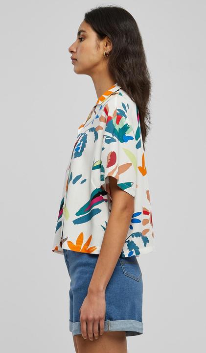 Produktbild Urban Classics Ladies Viscose Resort Shirt - 12502 (5XL)
