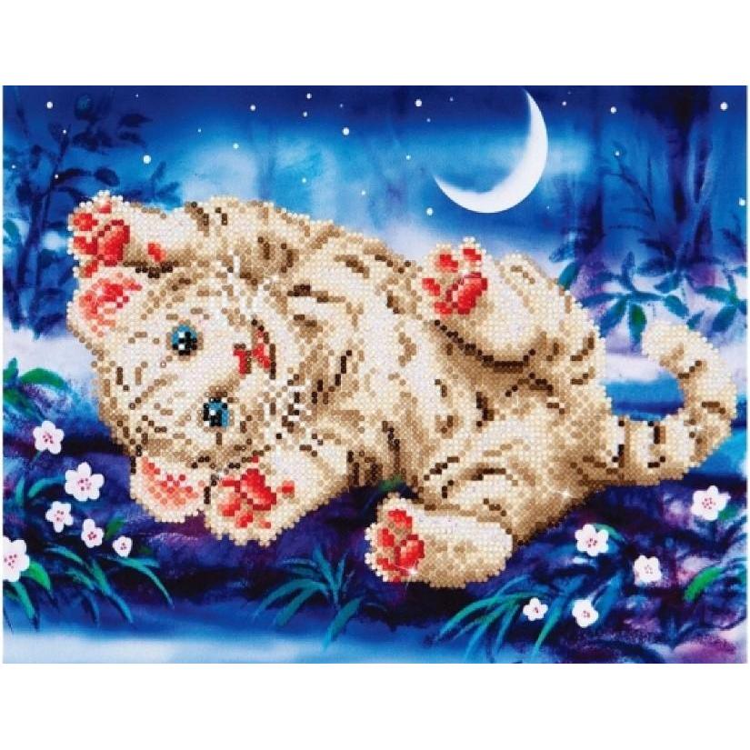 Diamond Dotz Diamond Schilderen Baby Tijger