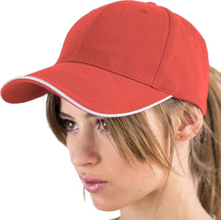 Actual product image Atlantis Reflect 6 panel reflective baseball cap (One size)