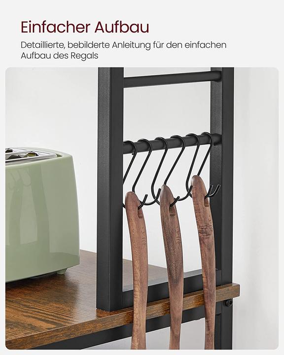 Actual product image Songmics Buffet (60 x 40 x 167 cm)