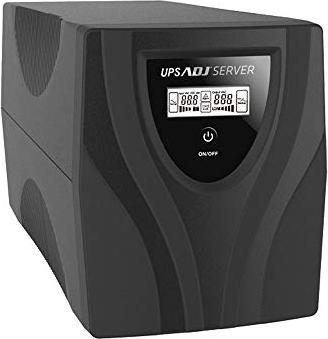 Actual product image ADJ Ups 2 Kva Desktop Line Int.Server Series 4*Iec+2*Iec Prot. Bk (2000 VA, 1230 W, Standby UPS)