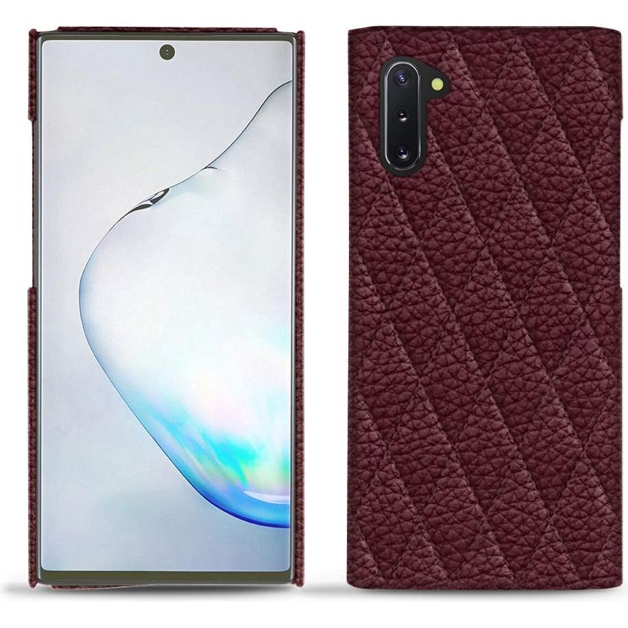 Noreve Lederschutzhülle (Samsung Galaxy Note 10), Smartphone Hülle, Violett