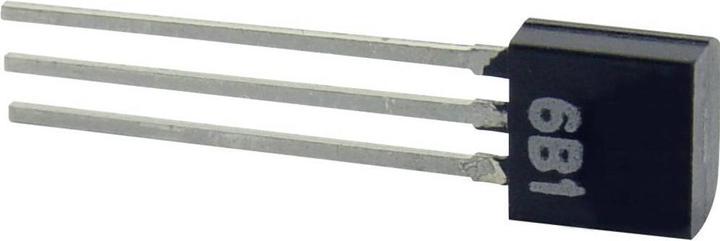 Actual product image B+B Thermo-Technik TSIC206-TO92 -50 fino a+150°C TO-92 radiale Sensore di temperatura