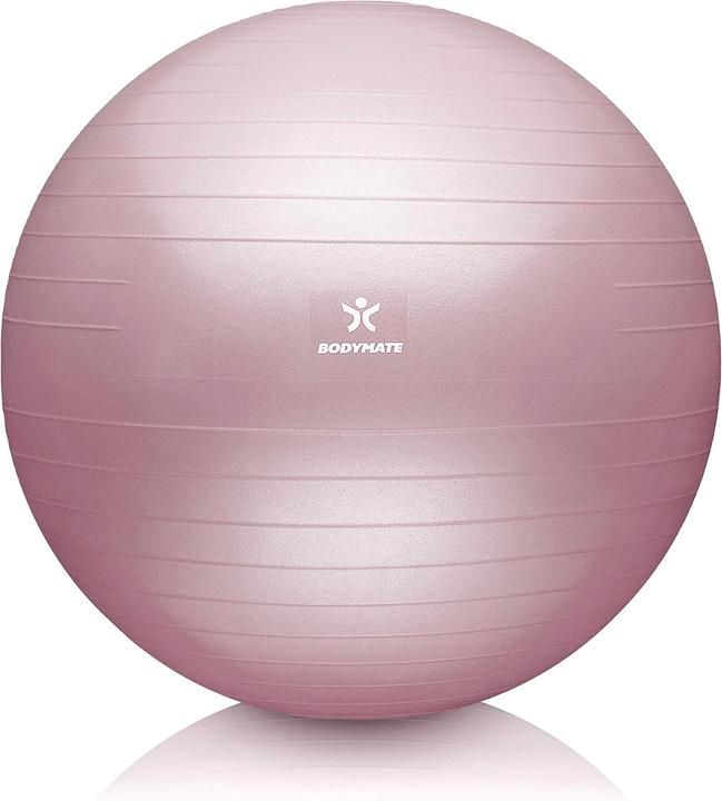 Actual product image Bodymate Gymnastikball mit Pumpe & E-Book, 65 cm (65 cm)