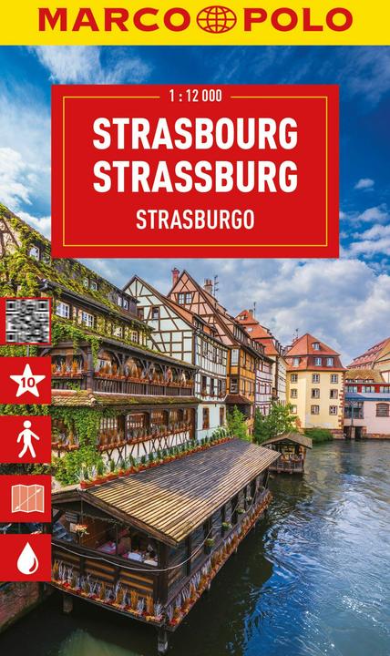 Immagine prodotto Mappa della città di Strasburgo 1:12.000