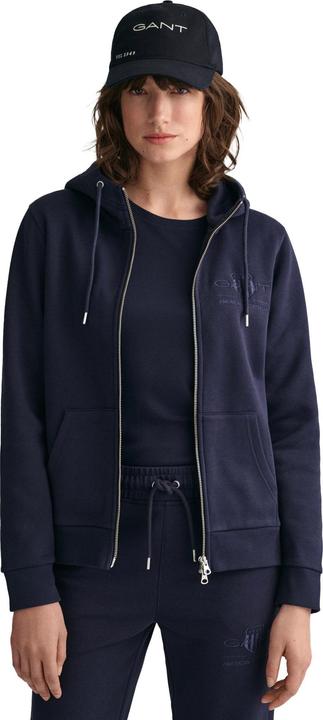 Produktbild GANT Regular Tonal Shield Zip Hoodie (XS)