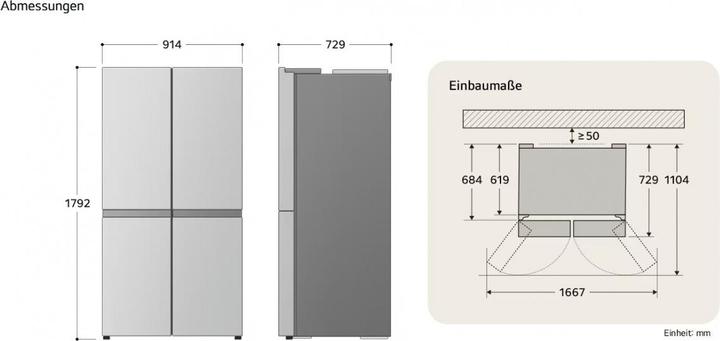 Immagine prodotto LG GMG960EVJE (638 l)