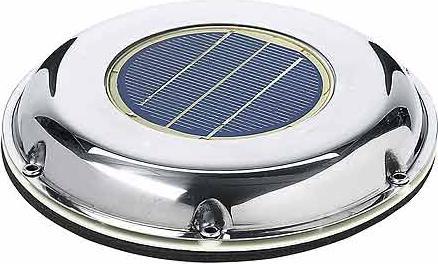 Immagine prodotto Compass Ventilatore solare in acciaio inox