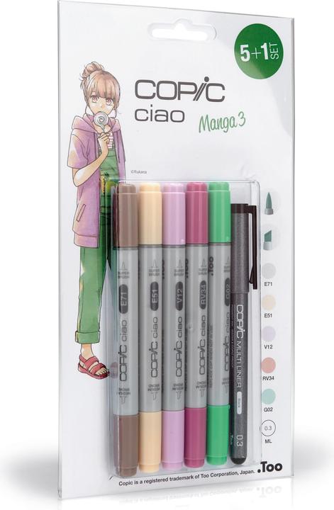 Produktbild Copic Manga 3 (5x)