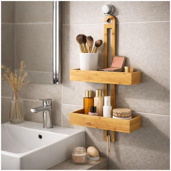 Produktbild HTI-Living Hängeregal Holz (30 x 60 x 12 cm)