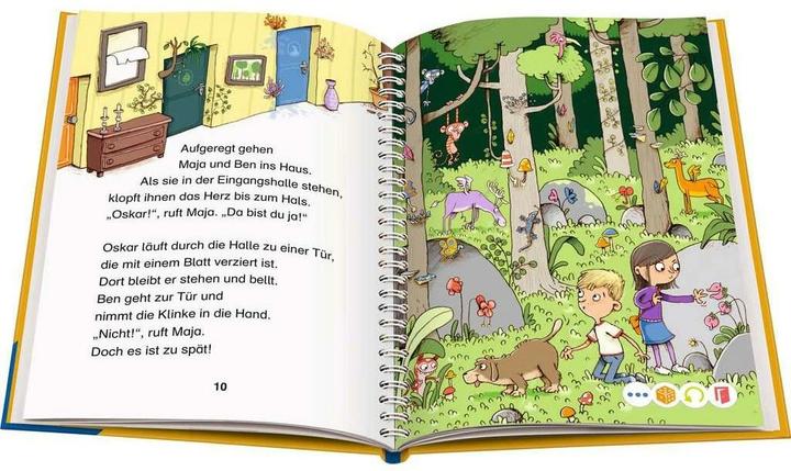 Actual product image tiptoi Lese-Lausch-Abenteuer Zauberwald (German, Annette new farmer, Nikolai Renger, 2023)