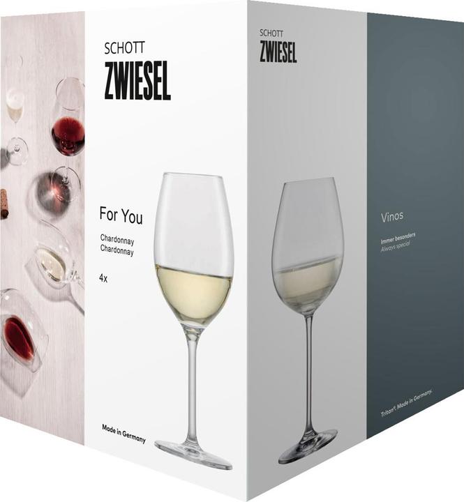 Produktbild Schott Zwiesel Chardonnay Weissweinglas FOR YOU (36.80 cl, 4 Gläser, Weissweingläser)