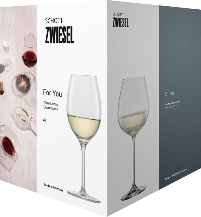 Produktbild Schott Zwiesel Chardonnay Weissweinglas FOR YOU (36.80 cl, 4 Gläser, Weissweingläser)