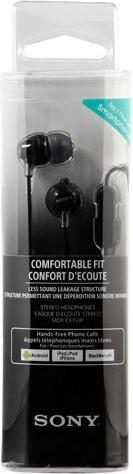 Actual product image Sony Mdr-Ex15ap (No noise cancellation, Cable)