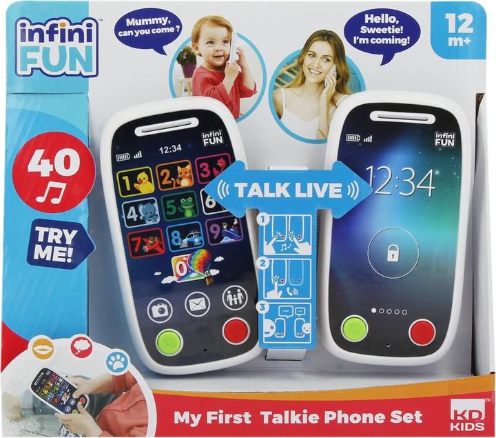 Image du produit KD Toys Mon premier duo de téléphones (Français)