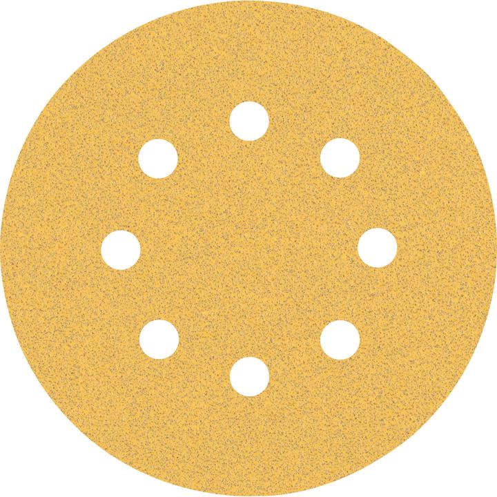 Immagine prodotto Bosch Professional Zubehör EXPERT C470 Carta abrasiva a 8 fori per levigatrici rotorbitali, 125 mm, G 80, 50 pezzi. (80)