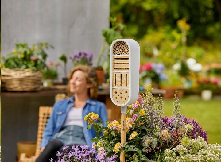 Produktbild Gardena ClickUp! Insektenhotel Aktion (Biene, Schmetterlinge, Marienkäfer)