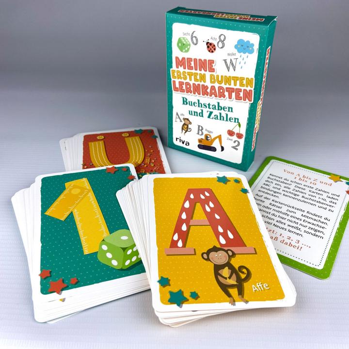 Image du produit Mes premières cartes d'apprentissage colorées Buchsta (Allemand)