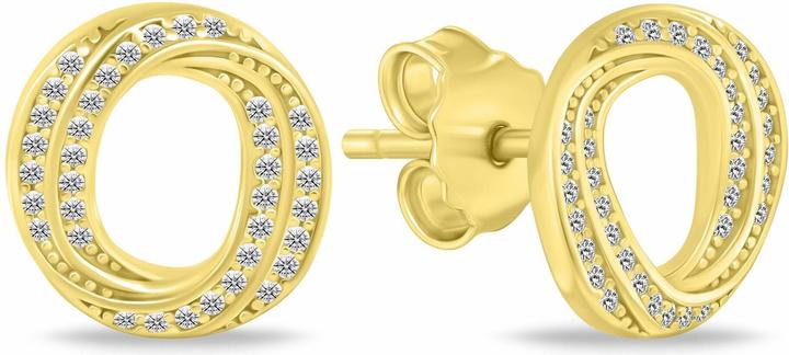 Immagine prodotto Brilio Argento - Orecchini in argento con zirconi EA1051WP (Argento)