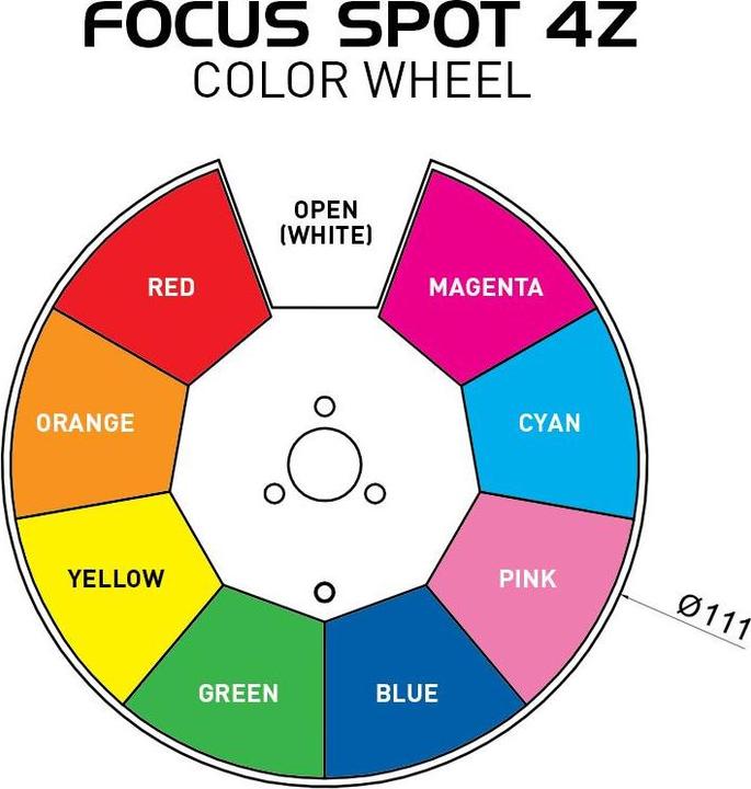 Produktbild ADJ Focus Spot 4Z Pearl (200 W, LED)