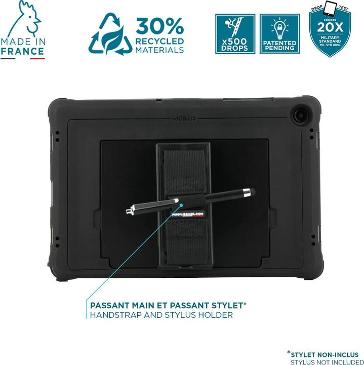 Actual product image Mobilis PROTECH Case+360°handstand+kickstand-Gl.Tab Active Pro (Samsung Galaxy Tab Active 4 Pro)