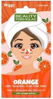 Actual product image NoName Deep Cleansing Nose Patches Orange - 6 Pieces (Facial cleansing wipes)