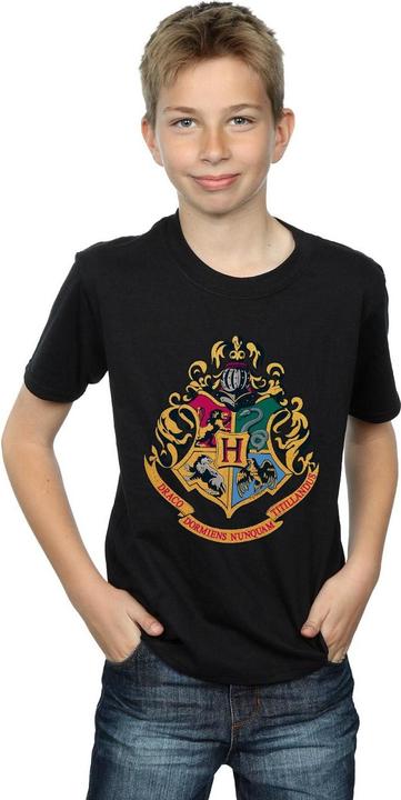 Produktbild Hogwarts Crest Gold Ink TShirt Jungen (140, 146)