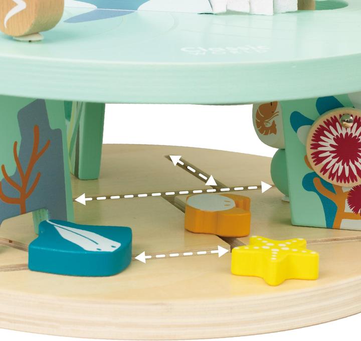 Immagine prodotto Classic World Mondo subacqueo a spirale motorizzato in legno