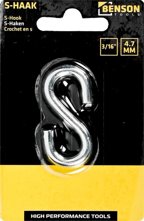 Actual product image Benson S-hook 45 mm