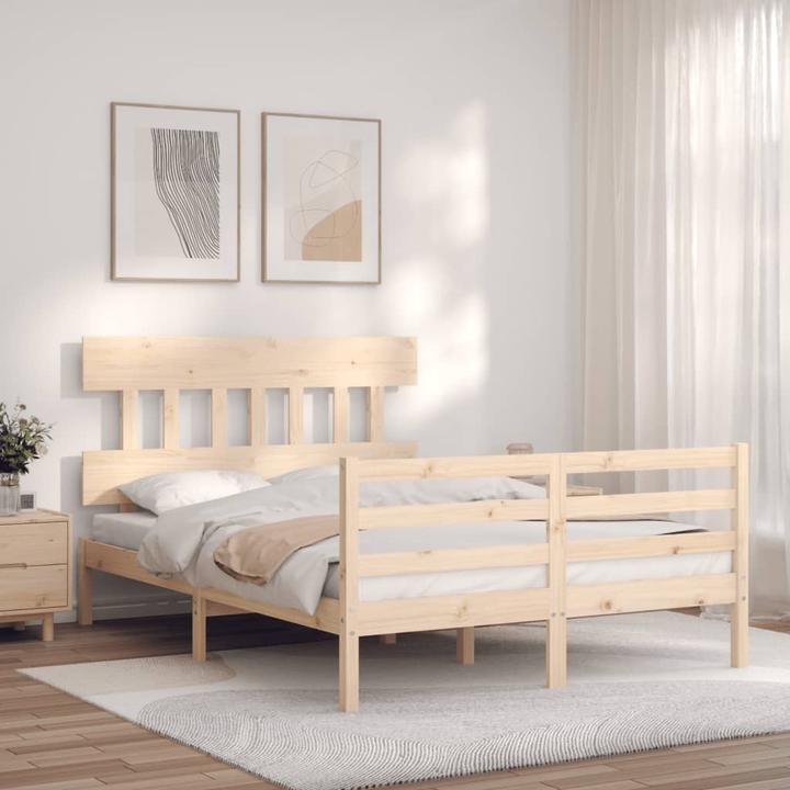 Actual product image vidaXL Bettrahmen (120 x 200 cm)