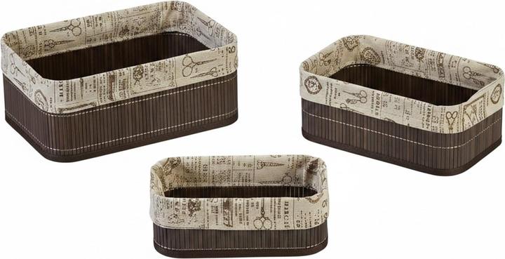 Actual product image Relaxdays storage basket (30 cm, 3x)