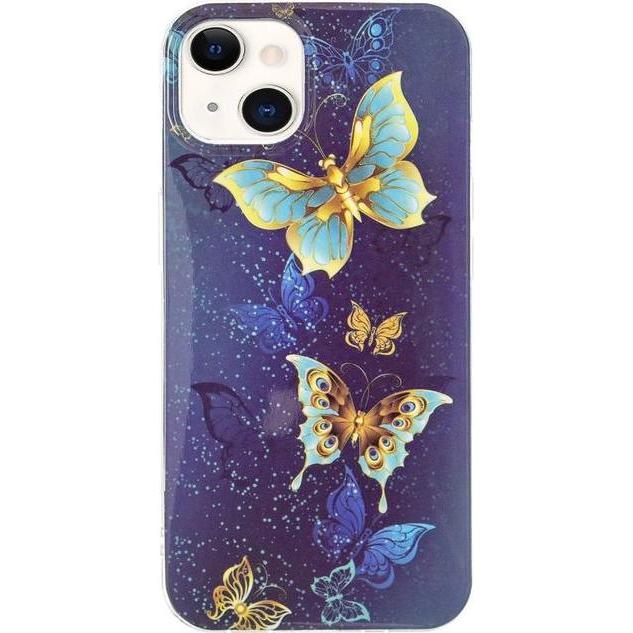 MU Style Softcase Image Plastik Series (Apple iPhone 14), Smartphone Hülle, Mehrfarbig