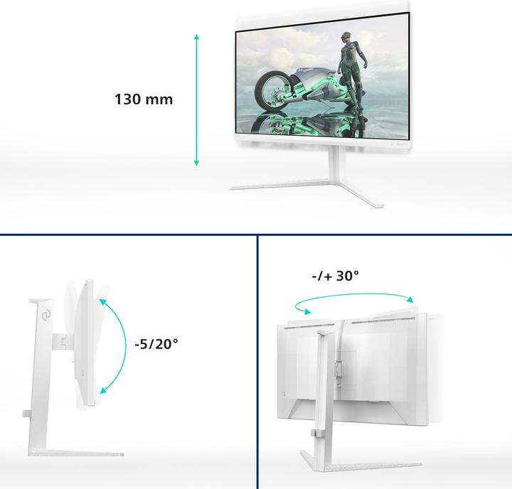 Produktbild Philips Evnia 3000 Series 24M2N3201A (1920 x 1080 Pixel, 23.80")