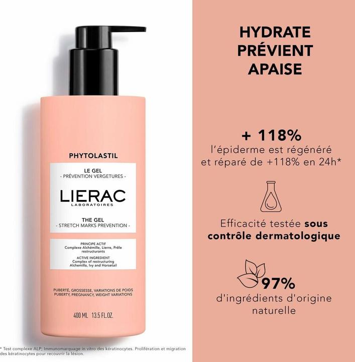 Produktbild Lierac The Stretch Marks Prevention Gel (Körpergel, 400 ml)