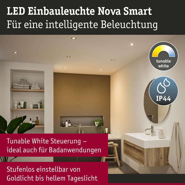Produktbild Paulmann Einbauleuchte Nova Set Zigbee (530 lm)